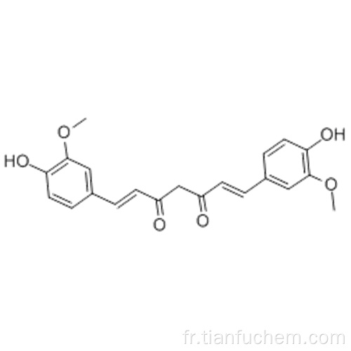 1,6-heptadiène-3,5-dione, 1,7-bis (4-hydroxy-3-méthoxyphényl) -, (57188082,1E, 6E) - CAS 458-37-7